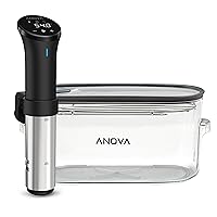 Greater Goods Kitchen Sous Vide - A Powerful Precision Cooking Machine at  1100 Watts, Ultra Quiet Immersion Circulator With a Brushless Motor, (Stone