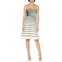 HALSTON Women's Fit and Flare