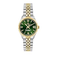 Women's Watch, Time, Date, Analog, Steel Band, Caribe Collection - R8253597656