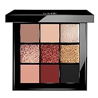Velveteen Eyeshadow Palette, 51 - Eyeshadow Collection with Light to Deep Shades - for Matte, Metallic, Silky and Shimmery Finishes - 0.286 oz