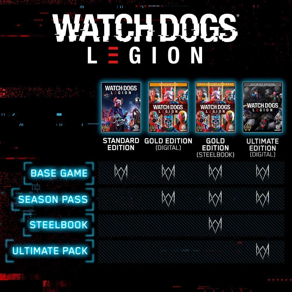 Watch Dogs: Legion Xbox Series X|S, Xbox One Standard Edition [Digital Code]