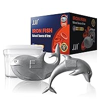 JJI Iron Fish - Iron Fish for Iron Deficiency A Natural Source of Iron Add Iron to Food and Water Reduce Risk of Iron Supplement for Pregnant Women Vegans Gift for Women