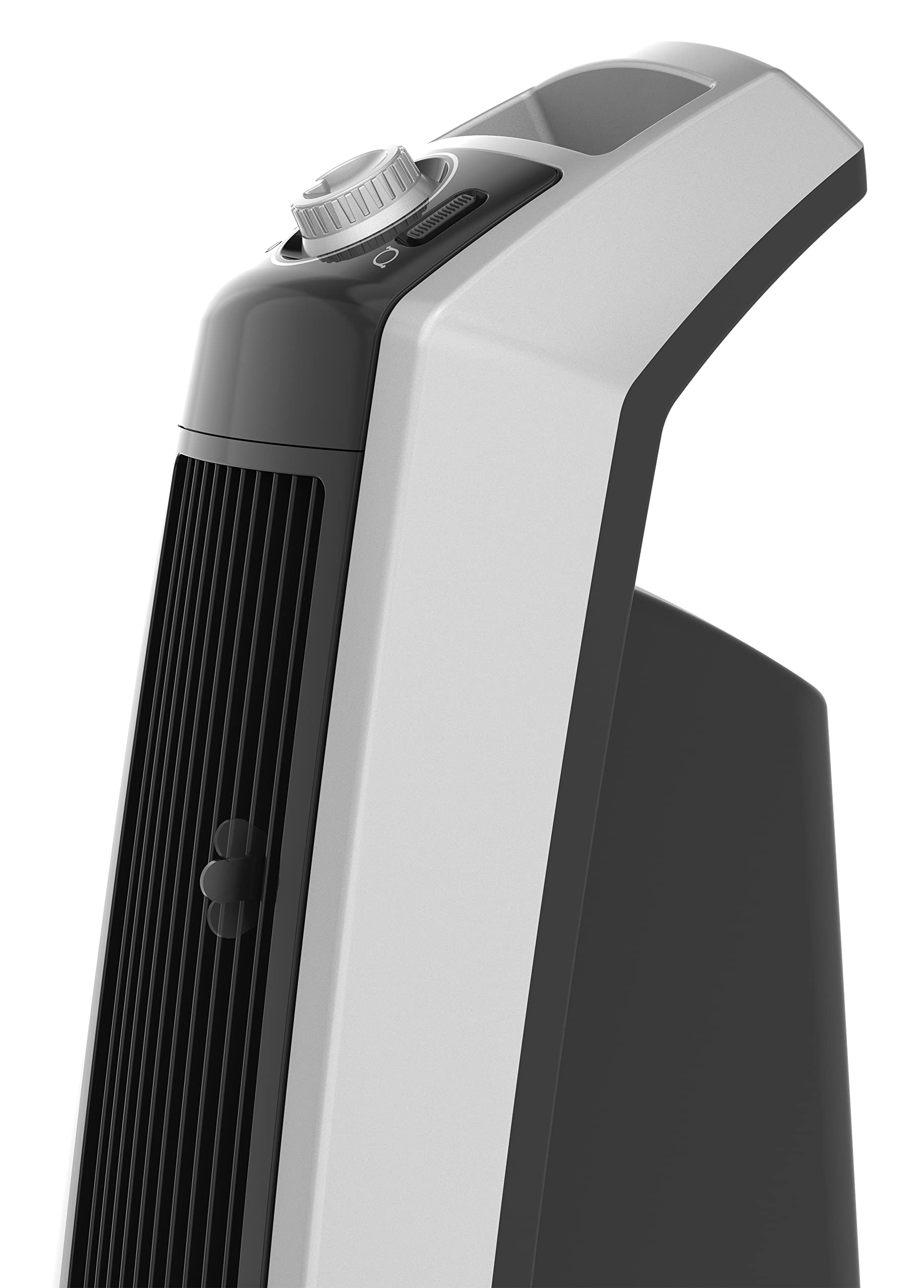 Lasko Oscillating High Velocity Tower Fan, Remote Control, Timer, 3 Powerful Speeds, for Garage, Basement and Gym, 35