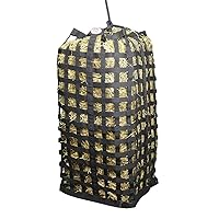 Derby Originals XL Go Around Slow Feeder Horse Hay Bag with Super Tough Bottom and 1 Year Warranty, Black, 71-7132BK