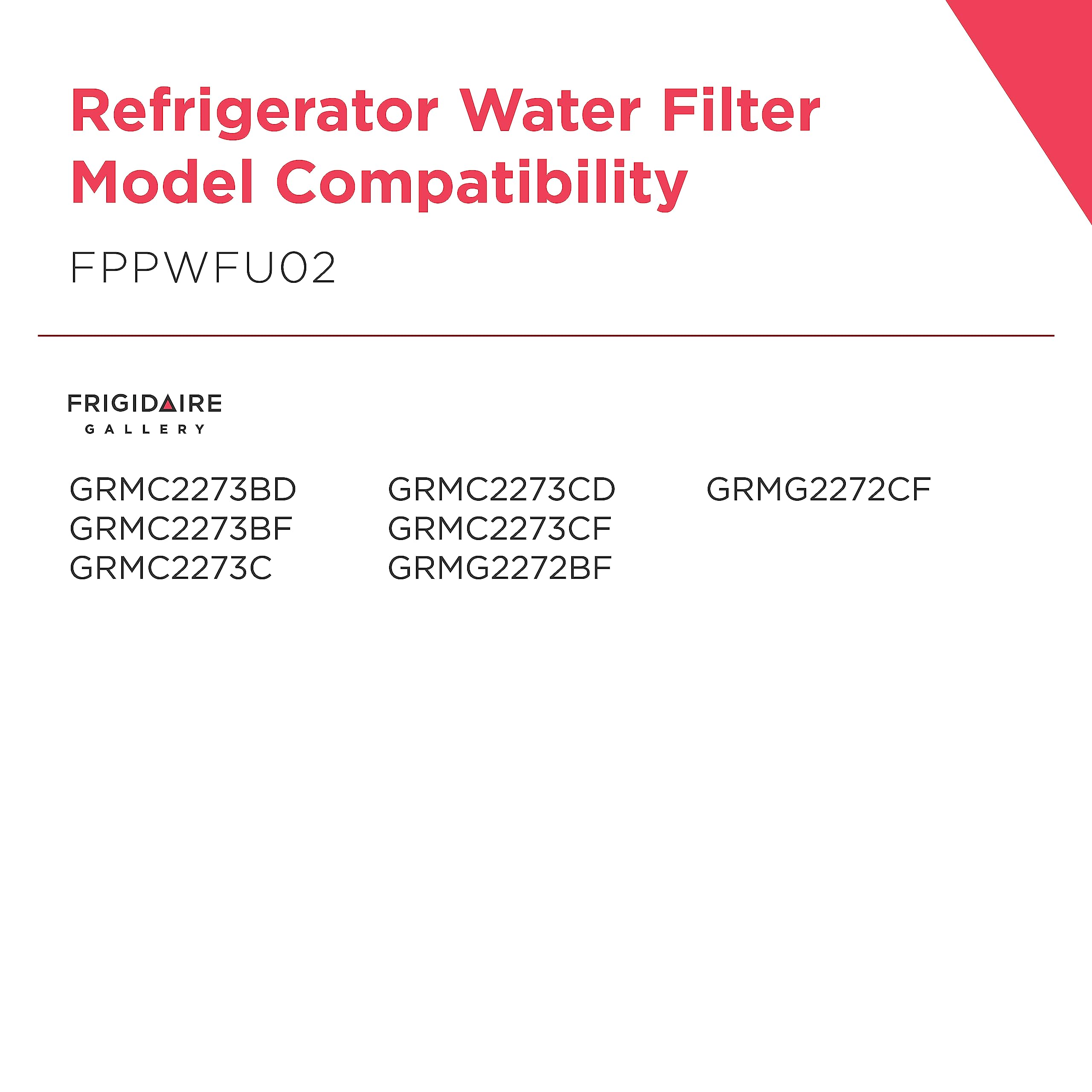 Frigidaire PurePour Connect™ PWF-2™ Water & Ice Refrigerator Filter