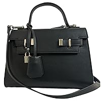 Purses and Handbags For Women Fashion Top Handle Satchel Bags Black