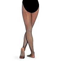 Body Wrappers Seamed Fishnet Tights