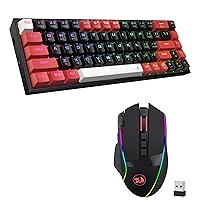 Redragon K631 PRO 60% Keyboard M991 Gaming Mouse Bundle