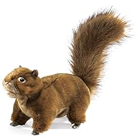 Folkmanis Red Squirrel Hand Puppet, 1 ea
