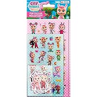 01.70.31.023 Cry Babies Assortment Pack | Includes 3 Types of Stickers | Perfect for Decoration and Scrapbooking