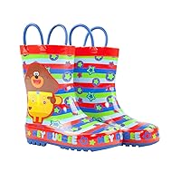 Boys Wellies Children's Wellington Carry Handle Snow Boots Red…
