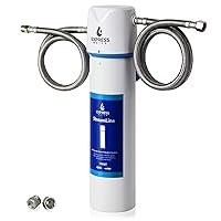 Express Water StreamLine USC001 Under Sink Water Filter System, Reduces PFAS, PFOA/PFOS, Lead, Chlorine, Under Counter Water Filter Direct Connect to Kitchen Faucet NSF/ANSI 42, 43, 372, 501 Certified