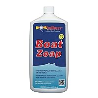 Boat Zoap, Boat Cleaner Soap, Multi-Purpose Boat Soap, Essential Boat Accessories, 32 oz.