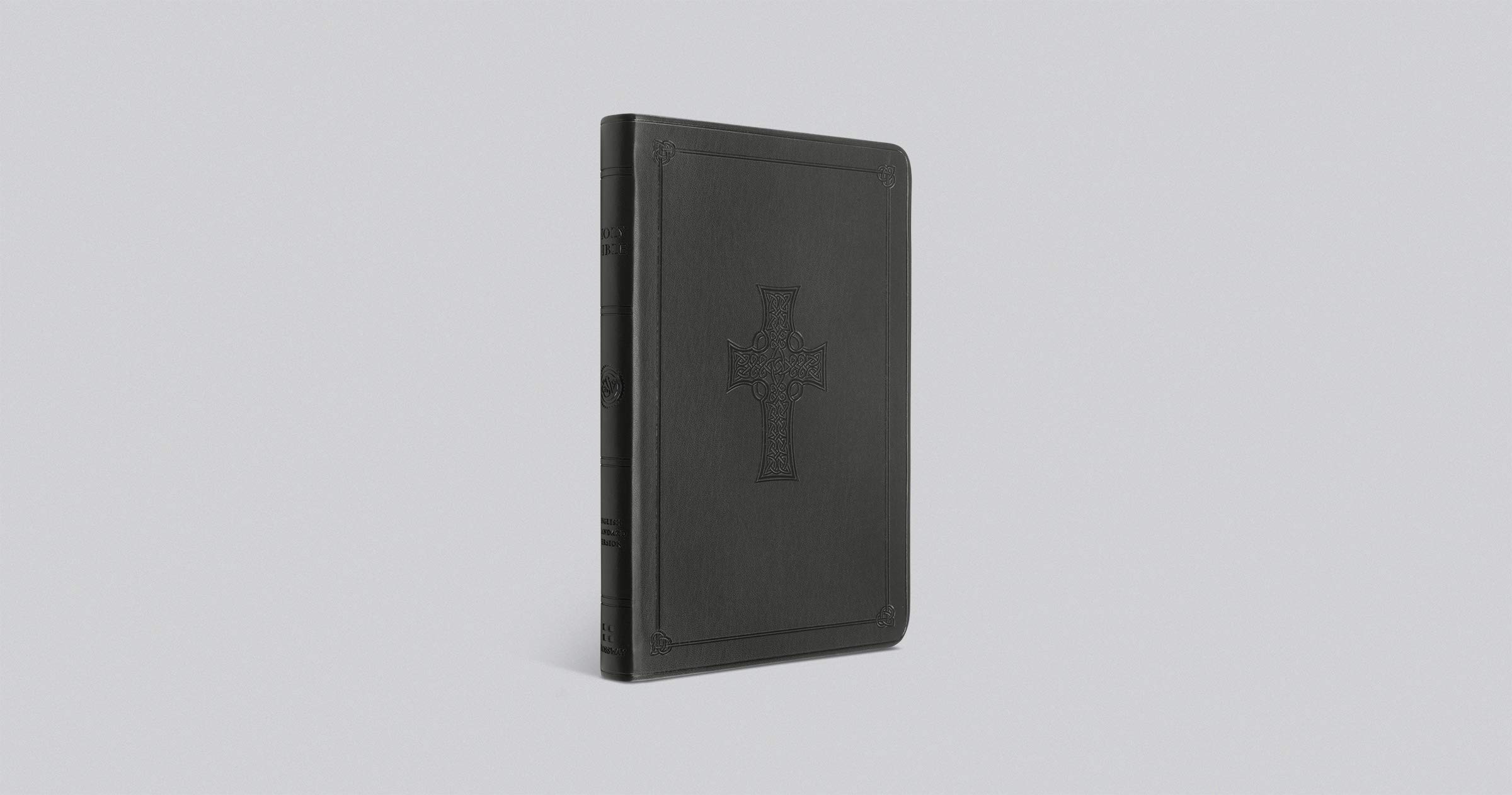 ESV Value Thinline Bible (TruTone, Charcoal, Celtic Cross Design)