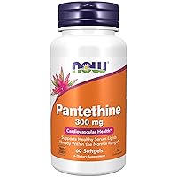 Supplements, Pantethine (Coenzyme A Precursor) 300 mg, Cardiovascular Health*, 60 Softgels