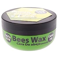 Eco Style Ecoco Twisted Bees Wax - Olive Oil - Hydrates And Protects Hair - No Flaking,Alcohol And Build-Up Free - Firm Hold - Tames Frizz - Ideal For Braids,Locs And Dry,Brittle Hair - 6.5 Oz