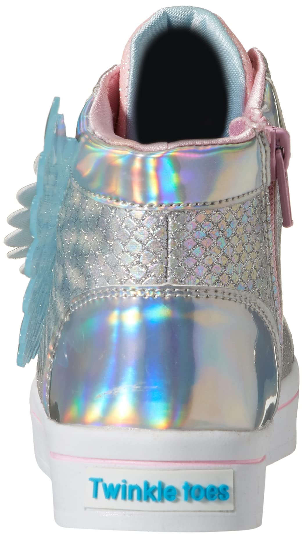 Skechers Unisex-Child Twinkle Toes TWI-Lites 2.0-Unicorn Wings Sneaker