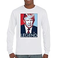 Donald Trump The Legend Long Sleeve T-Shirt My President MAGA First Make America Great Again Republican Deplorable