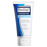 Antimicrobial Hydrating Acne Creamy Wash, 4% Benzoyl Peroxide, 6 Ounce