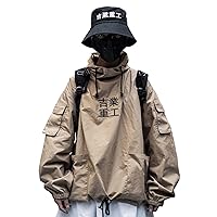 Niepce Inc Japanese Streetwear Lightweight Windbreaker Men