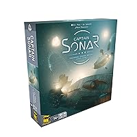Captain Sonar Board Game (Base Game) | Submarine Strategy Game | Cooperative Team-Based Game for Adults and Teens | Ages 14+ | 2-8 Players | Average Playtime 45-60 Minutes | Made by Matagot