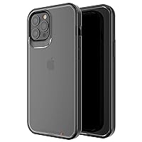 Gear4 ZAGG Hackney 5G Designed for iPhone 12 Pro Max, Advanced Impact Protection by D3O, with 5G Plus Technology - Black (702006163)