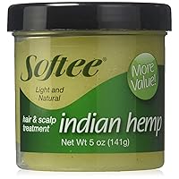 Softee Hair & Scalp Treatment, Indian Hemp, 5 Ounce