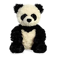 Aurora® Snuggly Tubbie Wubbies™ Panda Stuffed Animal - Comforting Companion - Imaginative Play - Black 12 Inches