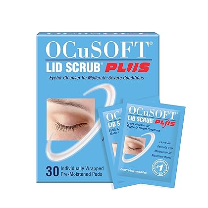 OCuSOFT Lid Scrub Plus, Pre-Moistened Pads, 30 Count