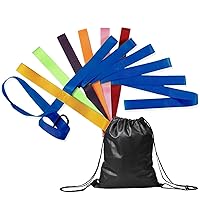 WALDOR Children Safety Walking Rope with 12 Colorful Handles for Daycare Rope for Preschool Daycare Kindergarten School Kids (12 Children and 2 Adults)