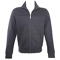 Michael Kors Mens Front Zip Logo Cotton Sweatshirt