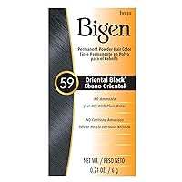 #59 Oriental Black Bigen Permanent Powder - 3 Pack #59 Oriental Black Bigen Permanent Powder - 3 Pack