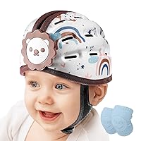 Baby Helmet for Crawling Walking - Breathable Baby Head Protector for 1-2 Years, Infant Safety Helmets for Toddler Walking, Expandable and Adjustable, Ultra-Lightweight