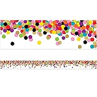 Teacher Created Resources (5609) Confetti Straight Border Trim