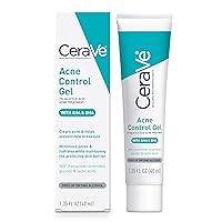 Salicylic Acid Acne Treatment with Glycolic Acid and Lactic Acid | AHA/BHA Acne Gel for Face to Control and Clear Breakouts |1.35 Ounce