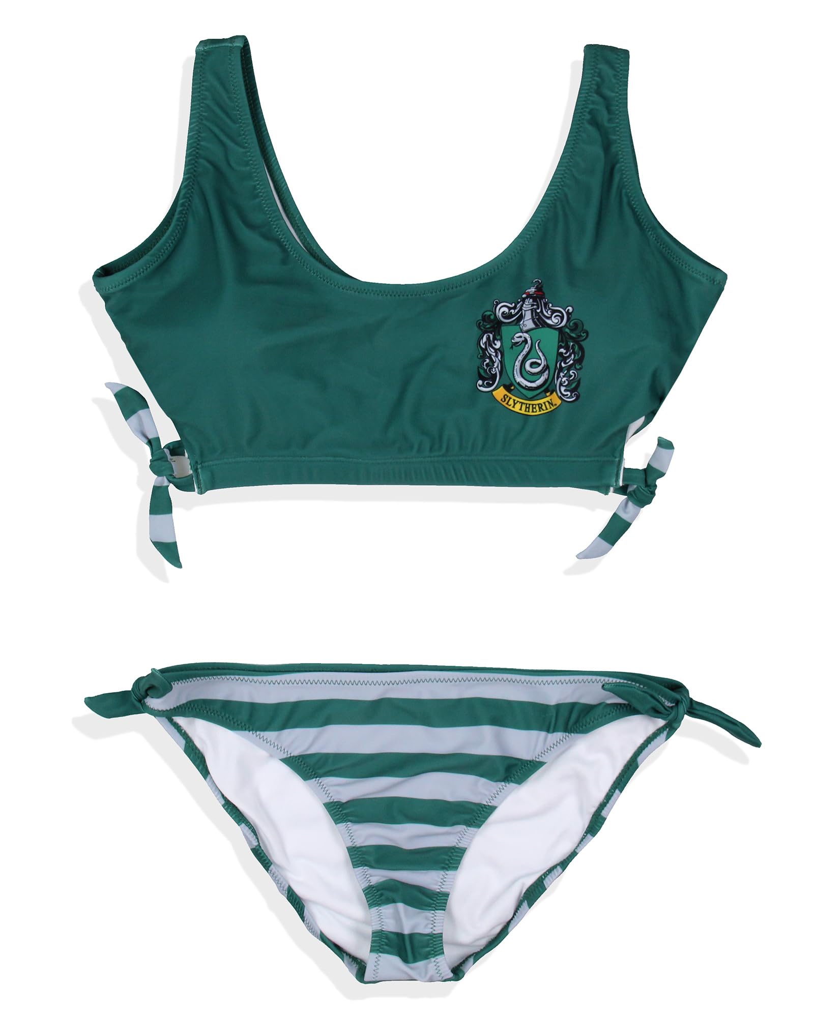 INTIMO Harry Potter Girls' Hogwarts All Houses Wizarding World Swimsuit Bikini Bathing Suit