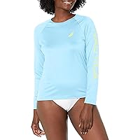 Women's Standard Long Sleeve Rashguard UPF 30+ Uv Sun Protection Swim Shirt