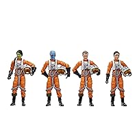STAR WARS The Vintage Collection X-Wing Pilot 4-Pack, Ahsoka 3.75 Inch Collectible Action Figures