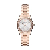 Emporio Armani Women's Three-Hand Date Rose Gold-Tone Stainless Steel Bracelet Watch (Model: AR11558)