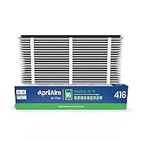 AprilAire 416 Replacement Filter for AprilAire Whole House Air Purifiers - MERV 16, Allergy, Asthma, & Virus, 16x25x4 Air Filter (Pack of 1)