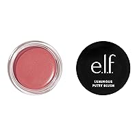 Luminous Putty Blush, Putty-to-Powder, Buildable Blush With A Subtle Shimmer Finish, Highly Pigmented & Creamy, Vegan & Cruelty-Free, Bermuda
