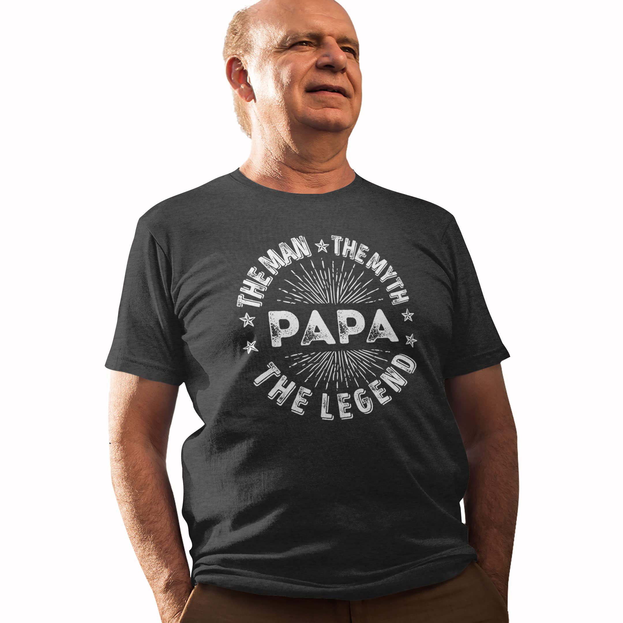 Man Myth Legend Papa, Gift for Papa, Funny Shirt for Papa, for Dad