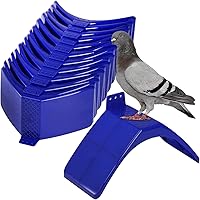 Coloch 20 Pcs Dove Rest Stand, Lightweight Pigeon Perches Plastic Birds Roost Holder, Pigeons Dwelling Frame Birdcage Accessories for Parrots and Other Birds