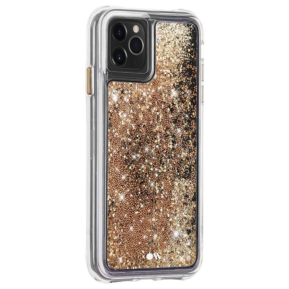 Case-Mate - WATERFALL - Glitter Case for iPhone 11 Pro - 5.8 inch - Gold
