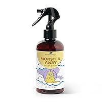 KidSafe All Natural Monster Away Pillow and Linen Spray, Powered by Essential Oils, Aromatherapy Spray, 8 oz