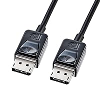 Sanwa Supply KC-DP1K DisplayPort Cable, 3.2 ft (1.0 m), Black