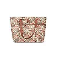 ote Bags for Women - Handmade Bags for Daily Use - Vegan Leather Handbags with Double Handle - Printed Totes for Women, PRINTED