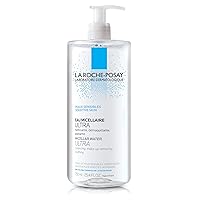 Micellar Cleansing Water Facial Cleanser and Makeup Remover for Sensitive Skin, 25.4 Fl oz.