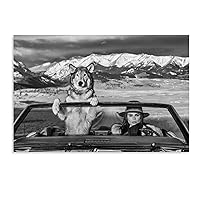 COBSLIN Photographer David Yarrow Black And White Art Aesthetic Poster Decorative Painting Canvas Poster Bedroom Decor Office Room Decor Gift Unframe-style 12x08inch(30x20cm)