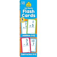 School Zone - Get Ready Flash Cards Addition & Subtraction 2 Pack - Ages 6 to 7, 1st Grade, 2nd Grade, Addition, Subtraction, Early Math, Problem-Solving, and More School Zone - Get Ready Flash Cards Addition & Subtraction 2 Pack - Ages 6 to 7, 1st Grade, 2nd Grade, Addition, Subtraction, Early Math, Problem-Solving, and More Mass Market Paperback